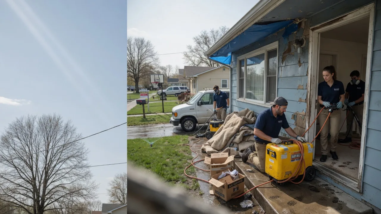Basement Flood Cleanup in Kempton, IN near me